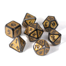 Die Hard Dice - Metal RPG Polyhedral Dice Set - Unholy Smite [7pc]