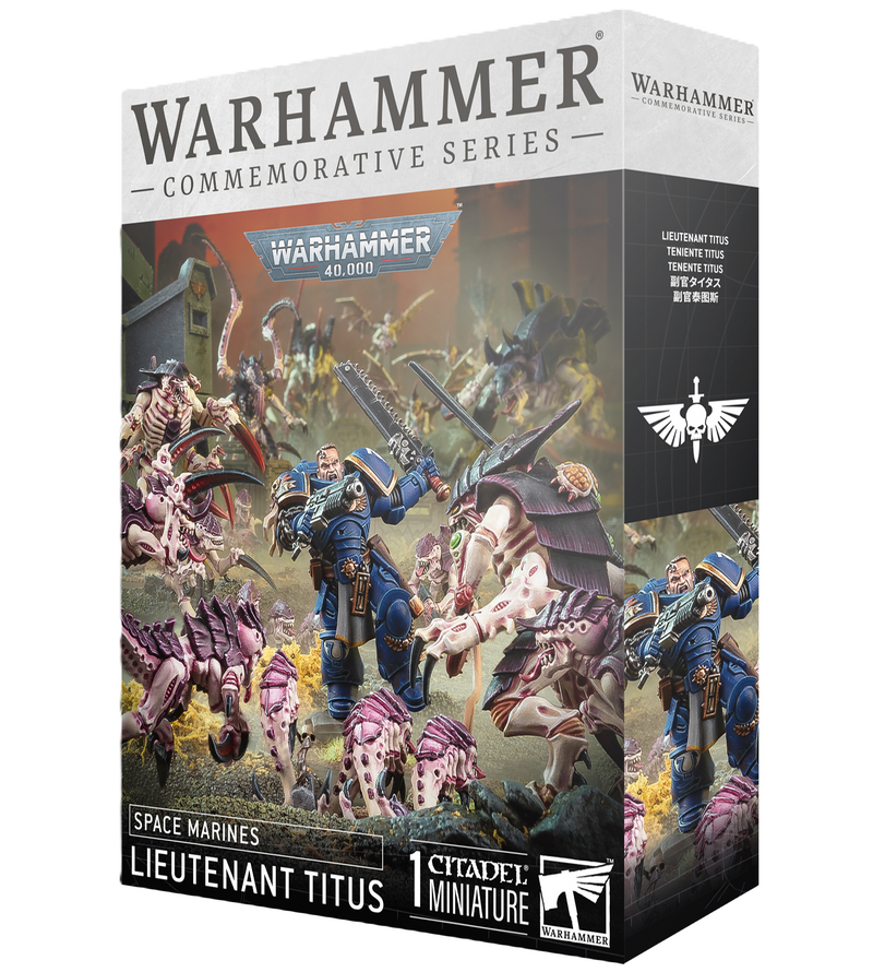 Space Marines Lieutenant Titus [Warhammer Commemorative Series] (PREORDER 05/10/25)