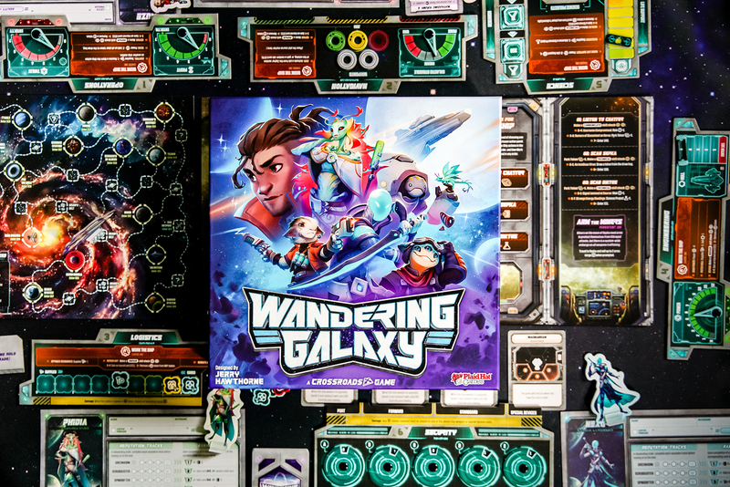 Wandering Galaxy: A Crossroads Game