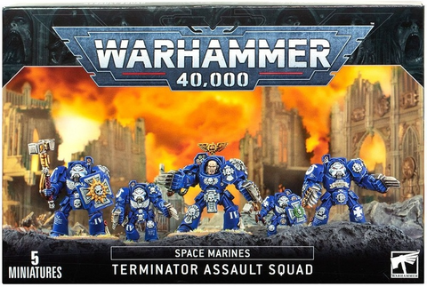 Space Marines Terminator Assault Squad