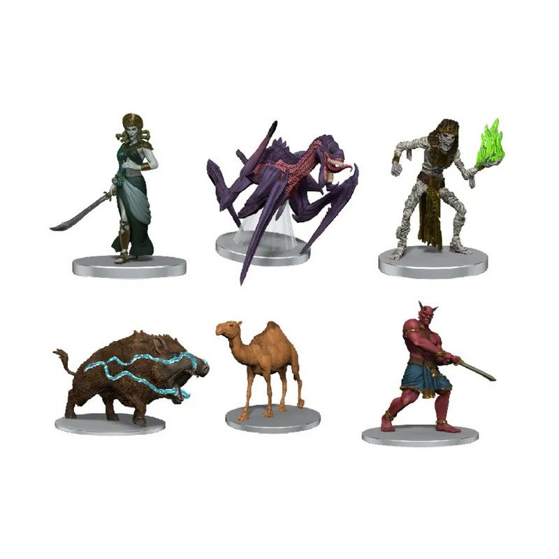 D&D Icons of the Realms: Sand & Stone - Booster Case | 8 Packs