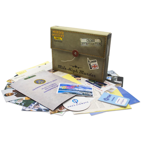 Murder Mystery Party: Case Files - Mile High Murder