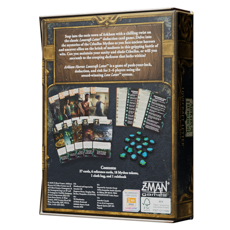 Arkham Horror - Lovecraft Letter Arkham Horror - Lovecraft Letter