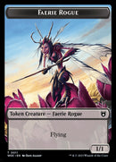 Faerie Rogue // Faerie (0011) Double-Sided Token [Wilds of Eldraine Commander]