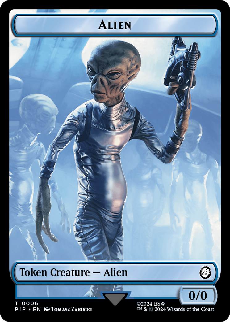 Food (0014) // Alien Double-Sided Token [Fallout Tokens]