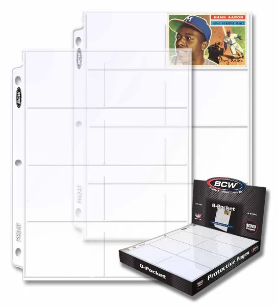 BCW Pro 8-Pocket Binder Page [1ct]