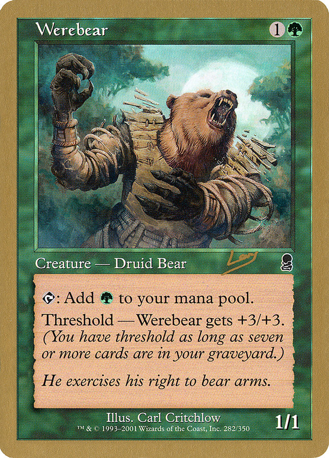 Werebear (Raphael Levy) [World Championship Decks 2002]