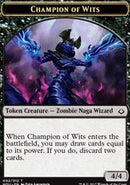 Champion of Wits // Insect Double-sided Token [Hour of Devastation]