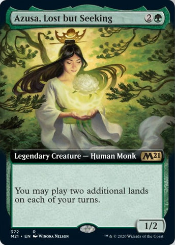 Azusa, Lost but Seeking (Extended Art) [Core Set 2021]