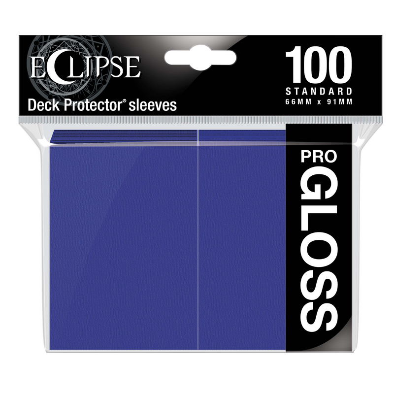 Ultra PRO Eclipse Gloss Standard Deck Protector Sleeves - Royal Purple (100ct)