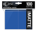 Ultra PRO Eclipse Matte Standard Deck Protector Sleeves - Pacific Blue (100ct)