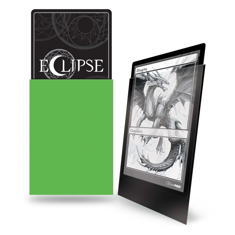 Ultra PRO Eclipse Matte Standard Deck Protector Sleeves - Lime Green (100ct)