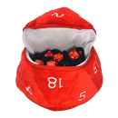 Ultra PRO D&D d20 Plush Dice Bag - Red/White