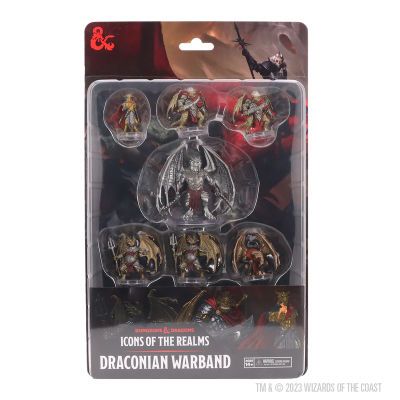 D&D Icons of the Realms: Dragonlance - Draconian Warband [Prepainted]