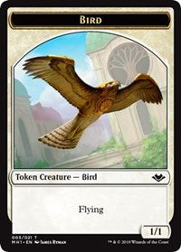 Bird (003) // Elemental (009) Double-sided Token [Modern Horizons]