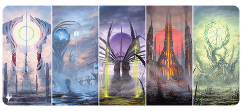 Ultra PRO | MTG Phyrexia: All Will Be One Table Playmat [6ft] - Land Tableaux