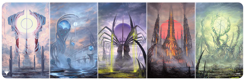 Ultra PRO | MTG Phyrexia: All Will Be One Table Playmat [8ft] - Land Tableaux