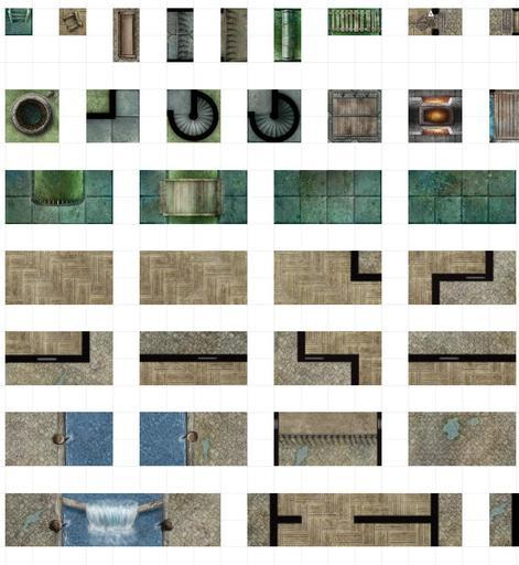 D&D Dungeon Tiles Reincarnated - City