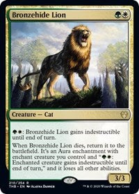 Bronzehide Lion [Theros Beyond Death]