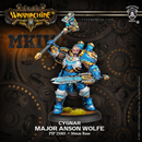Warmachine MKIV | Cygnar Storm Legion Warcaster - Major Anson Wolfe [Resin]