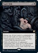 Szat's Will (Extended Art) [Commander Legends]