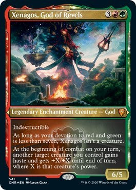 Xenagos, God of Revels (Foil Etched) [Commander Legends]