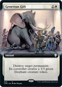 Generous Gift (Extended Art) [Commander Legends]