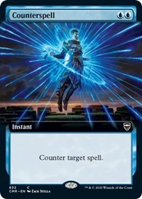 Counterspell (Extended Art) [Commander Legends]