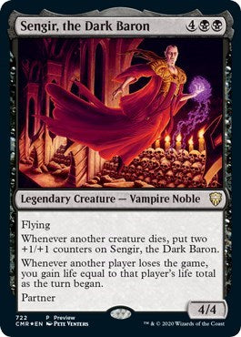 Sengir, the Dark Baron (Alternate Art) [Prerelease Cards]