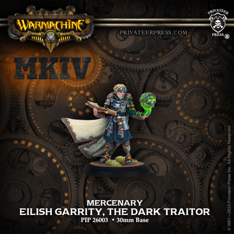 Warmachine MKIV | Mercenary Solo - Eilish Garrity, the Dark Traitor [Resin]