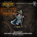 Warmachine MKIV | Mercenary Solo - Koldun Lord Damien Korovnik [Resin]