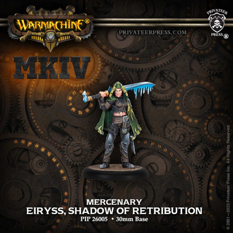 Warmachine MKIV | Mercenary Solo - Eiryss, Shadow of Retribution [Resin]