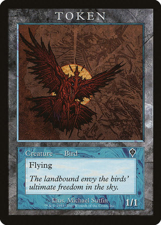 Bird Token (Invasion) [Magic Player Rewards 2001]