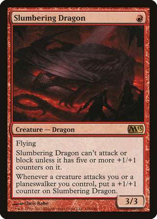 Slumbering Dragon [Magic 2013]