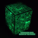 Chessex 27966 Luminary Sky/Silver 12mm d6 Dice Block [36ct]