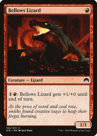 Bellows Lizard [Magic Origins]