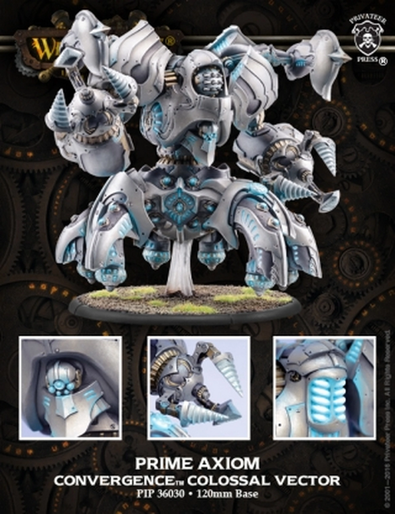 Warmachine | Convergence of Cyriss Prime Axiom / Prime Conflux and Ionization Servitors