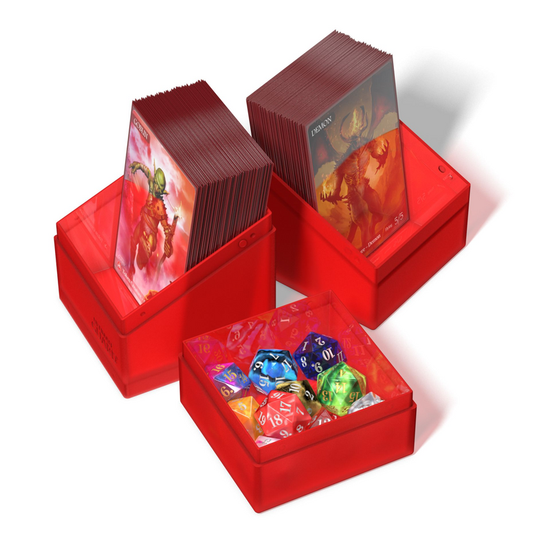 Ultimate Guard Boulder'n'Tray 100+ Deck Box - Ruby
