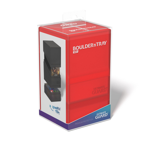 Ultimate Guard Boulder'n'Tray 100+ Deck Box - Ruby