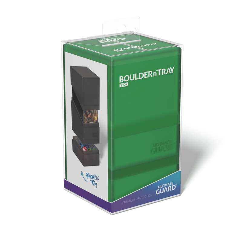 Ultimate Guard Boulder'n'Tray 100+ Deck Box - Emerald