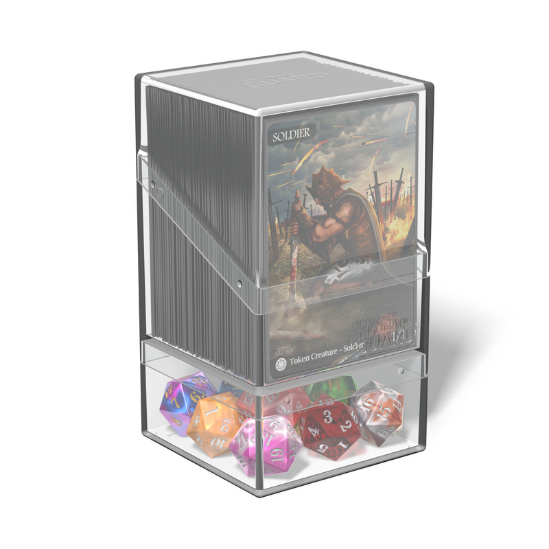 Ultimate Guard Boulder'n'Tray 100+ Deck Box - Clear