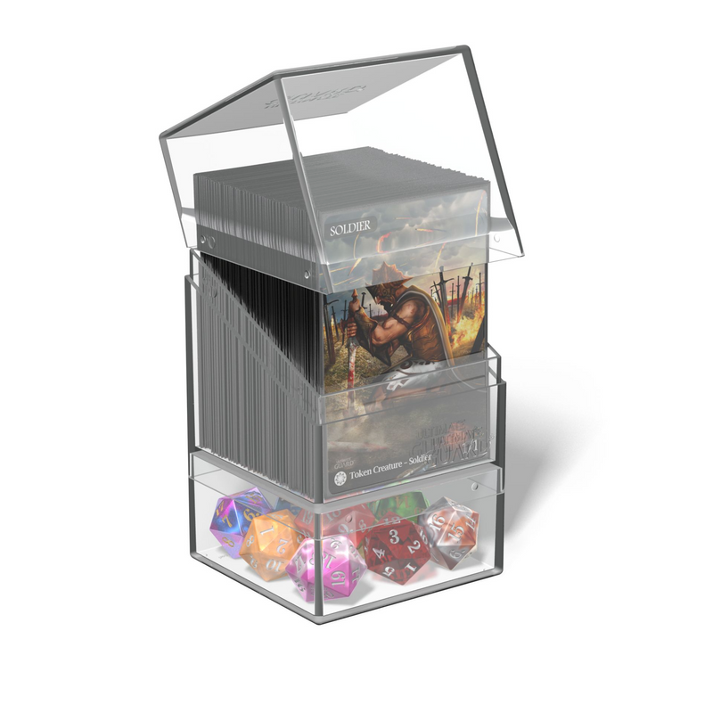 Ultimate Guard Boulder'n'Tray 100+ Deck Box - Clear