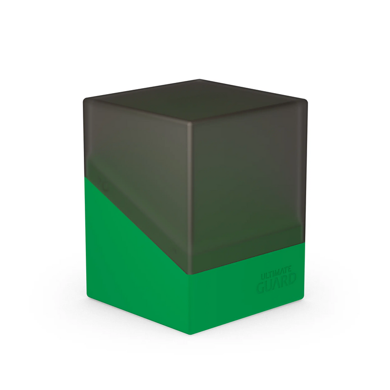 Ultimate Guard Boulder 100+ SYNERGY Deck Box - Black/Green