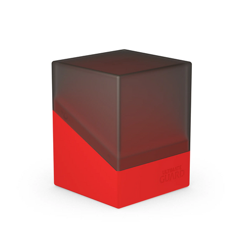 Ultimate Guard Boulder 100+ SYNERGY Deck Box - Black/Red