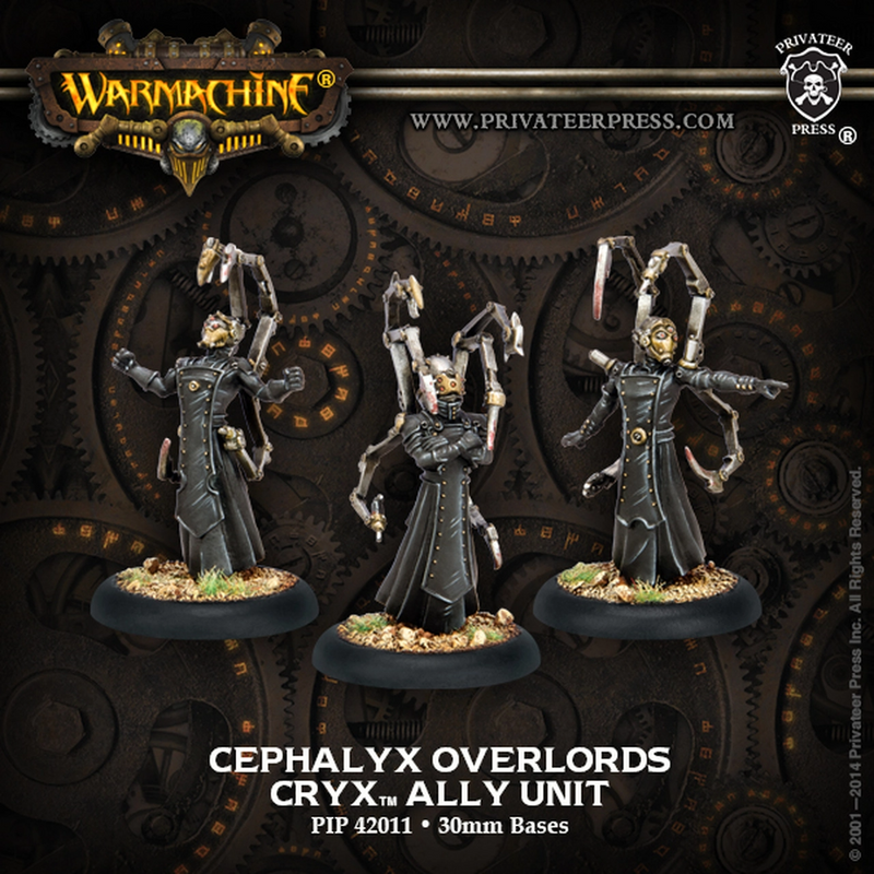 Warmachine | Cryx Cephalyx Overlords