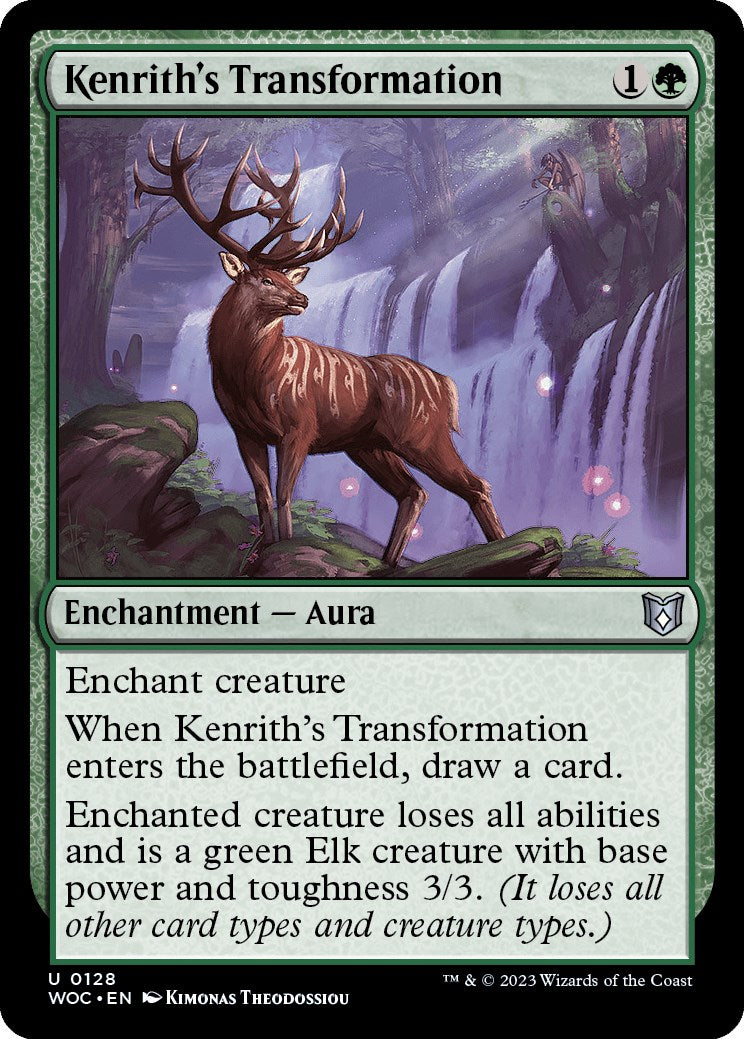 Kenrith's Transformation [Wilds of Eldraine Commander]