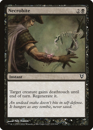 how many mtg cards are there in total Necrobite [Avacyn Restored]
