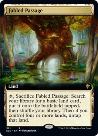 Fabled Passage (Extended Art) [Throne of Eldraine]
