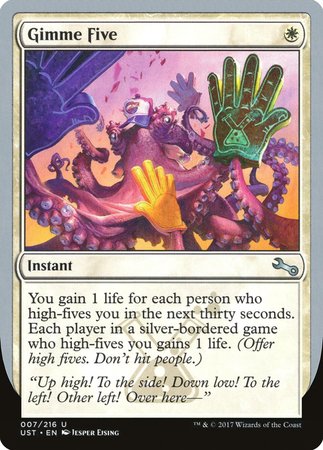 Gimme Five [Unstable]