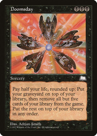 mtg weatherlight card Rare Ancestral Knowledge put a phyresis counter on Weatherlight Compleated Made this before Dominaria was